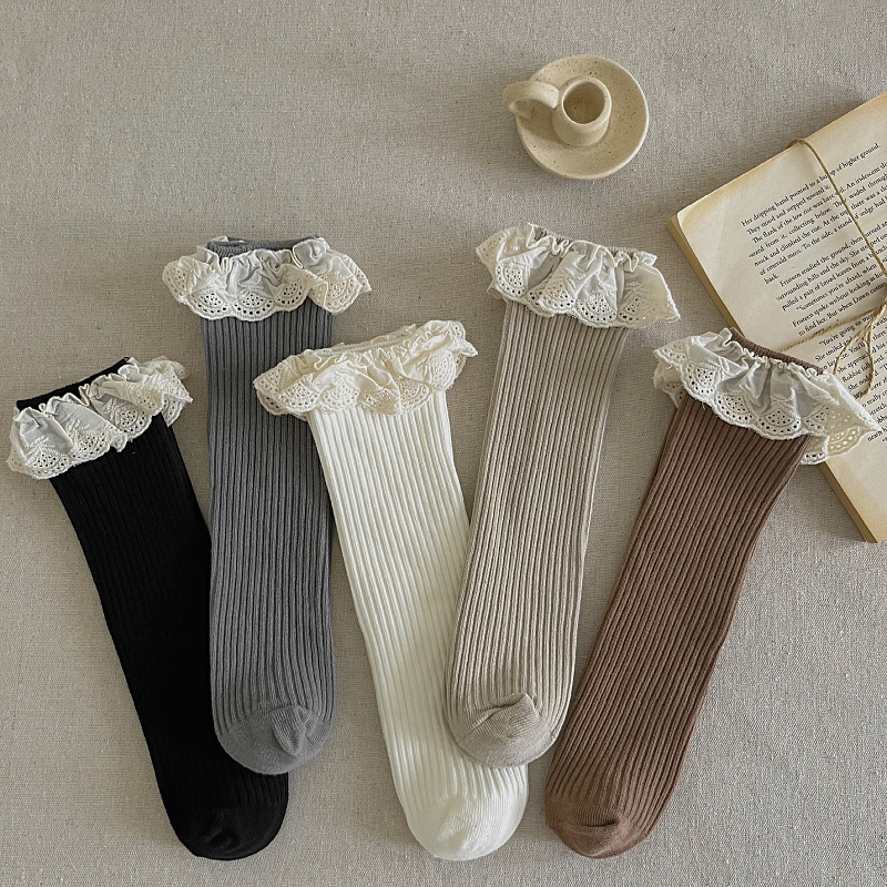 Baby Sock Oximeter - كشكش طفل الفتيات جوارب طويلة إلى