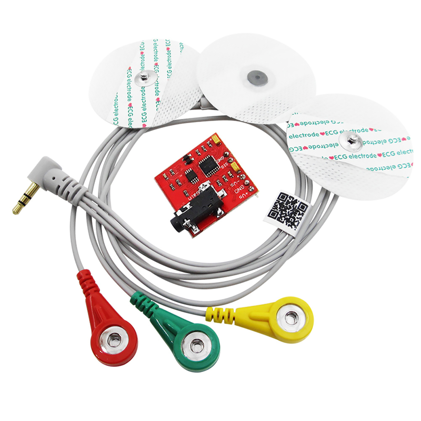Muscle Sensor Emg - مستشعر كهربائي للعضلات، جهاز استشعار EMG،