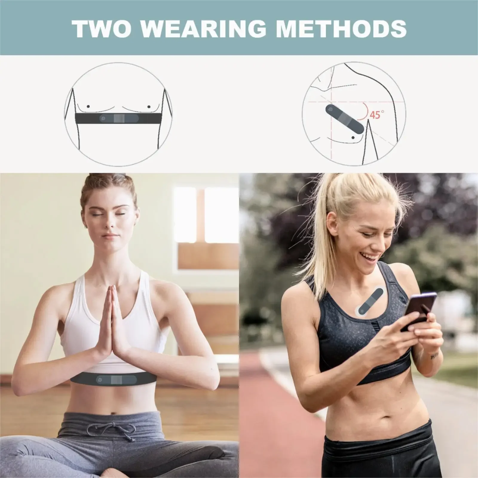 Ecg Patch Monitor - سماعة لاسلكية تعمل بالبلوتوث مسجل ديناميكي