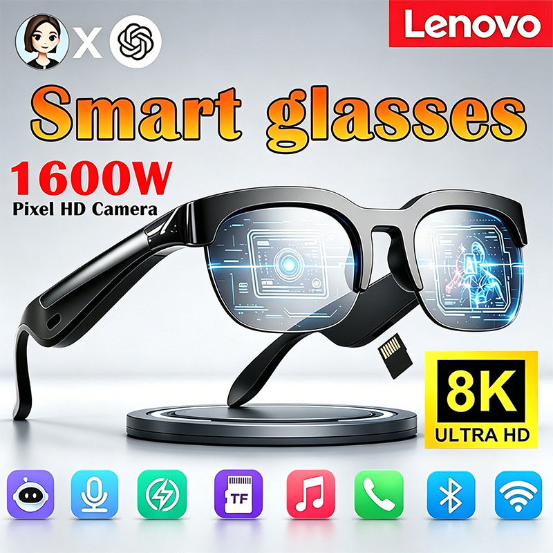 Smart Glasses Lens - نظارات لينوفو الذكية 2026 بتقنية الذكاء