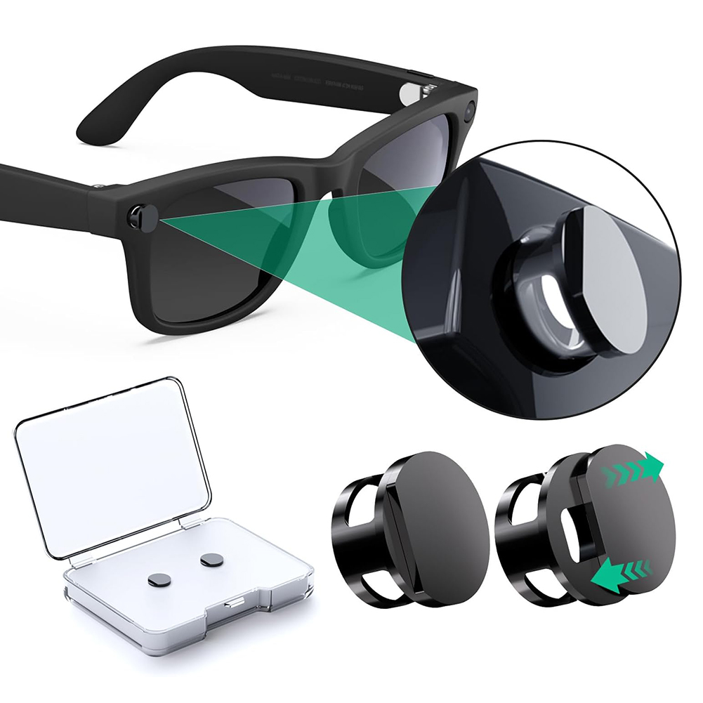 Smart Glasses Lens - 2026 غطاء خفيف LED حاصرات ضوء
