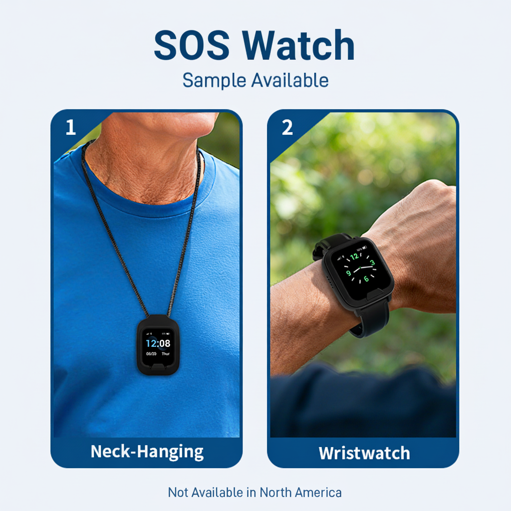 ساعة طبية ذكية بتقنية 4G مع نظ - مراجعة Fall Detection Watch وسعره