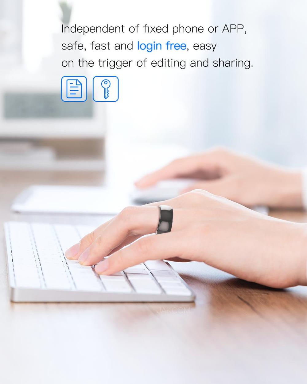 حلقة تخزين بطاقة الوصول JAKCOM - مراجعة Smart Ring Nfc Pay وسعره