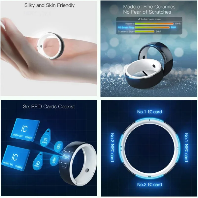 خاتم جاككوم R5 الذكي الجديد لع - مراجعة Smart Ring Nfc Pay وسعره