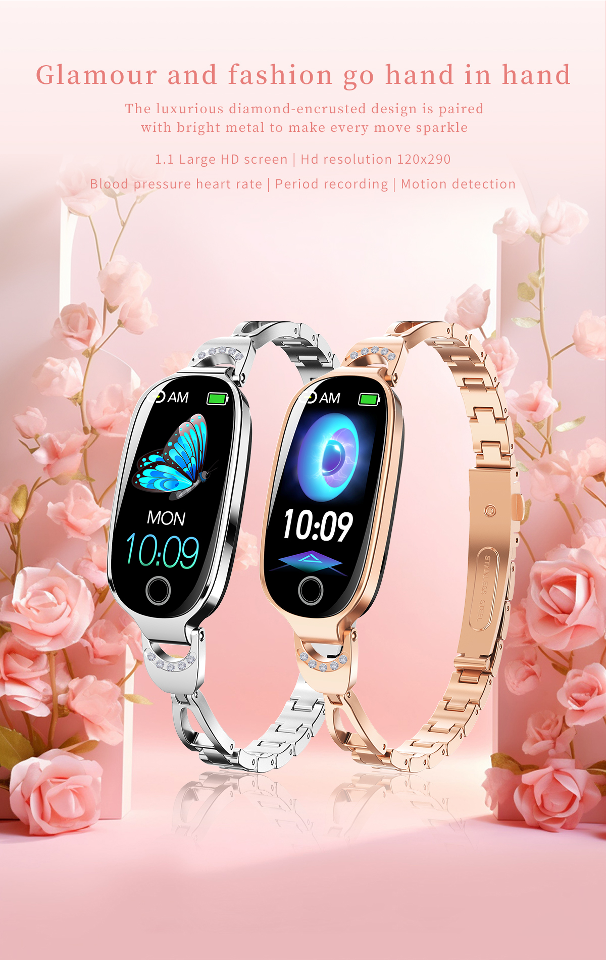 ساعة ذكية F81 لقياس معدل ضربات - مراجعة Breath Rate Monitor وسعره