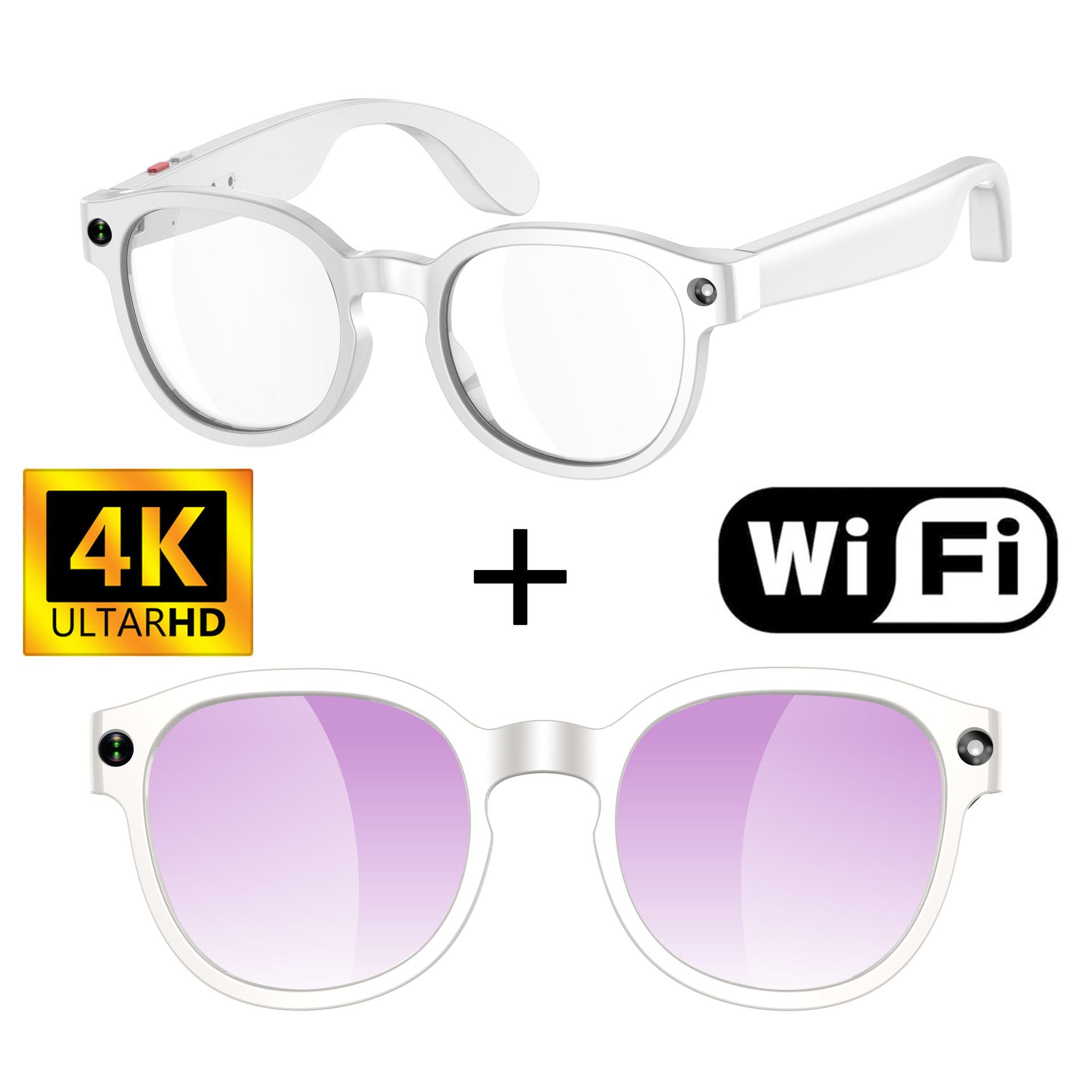 نظارات ذكية بتقنية الذكاء الاص - مراجعة Smart Glasses Lens وسعره