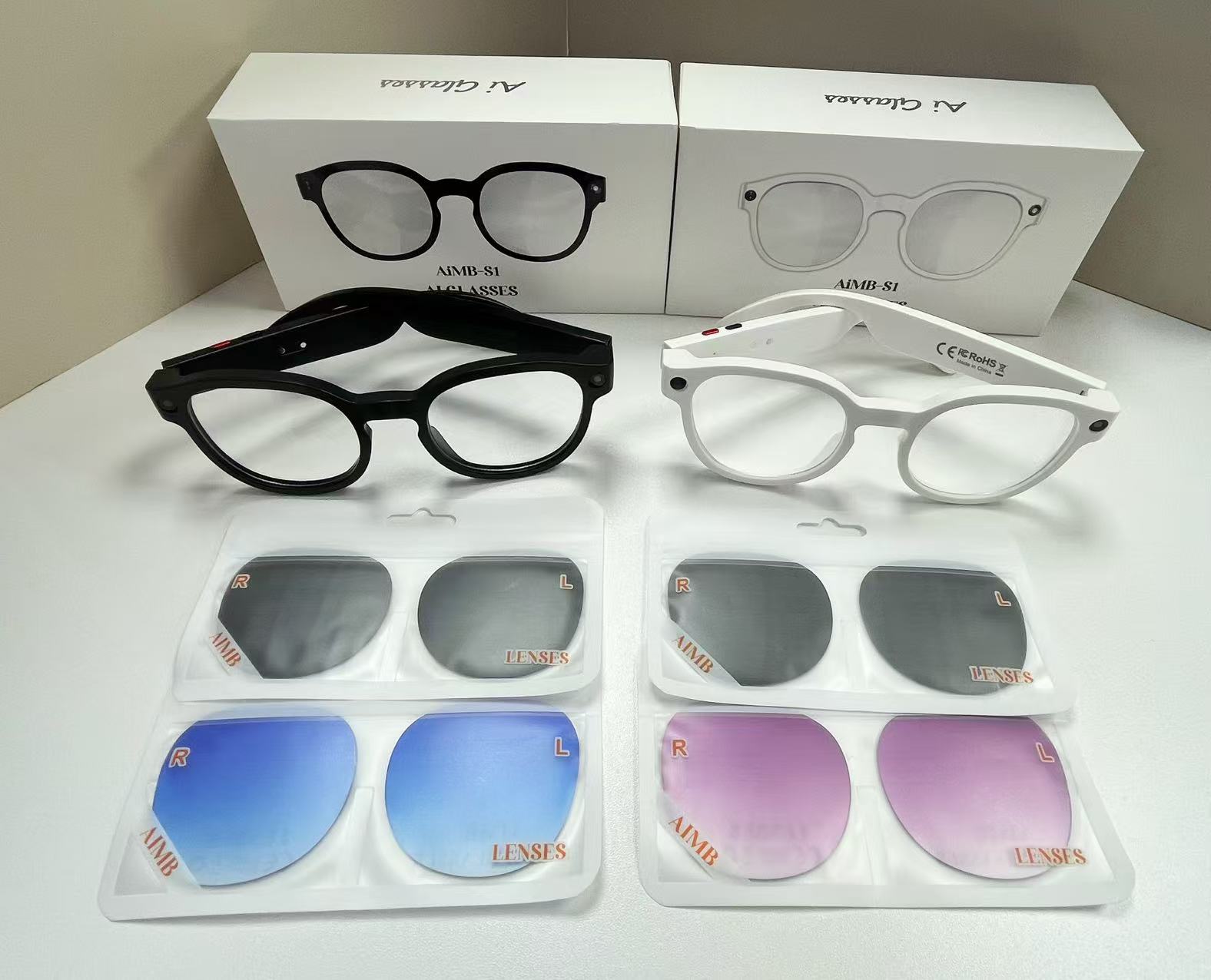 نظارات ذكية بتقنية الذكاء الاص - مراجعة Smart Glasses Lens وسعره