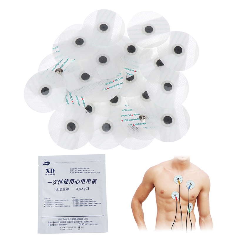 50 قطعة/الحقيبة القطب التصحيح  - مراجعة Ecg Patch Monitor وسعره