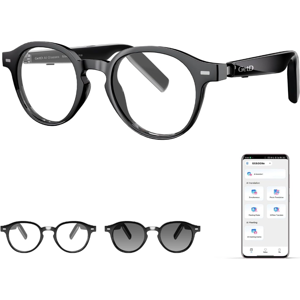 نظارات ذكية بتقنية الذكاء الاص - مراجعة Smart Glasses Lens وسعره