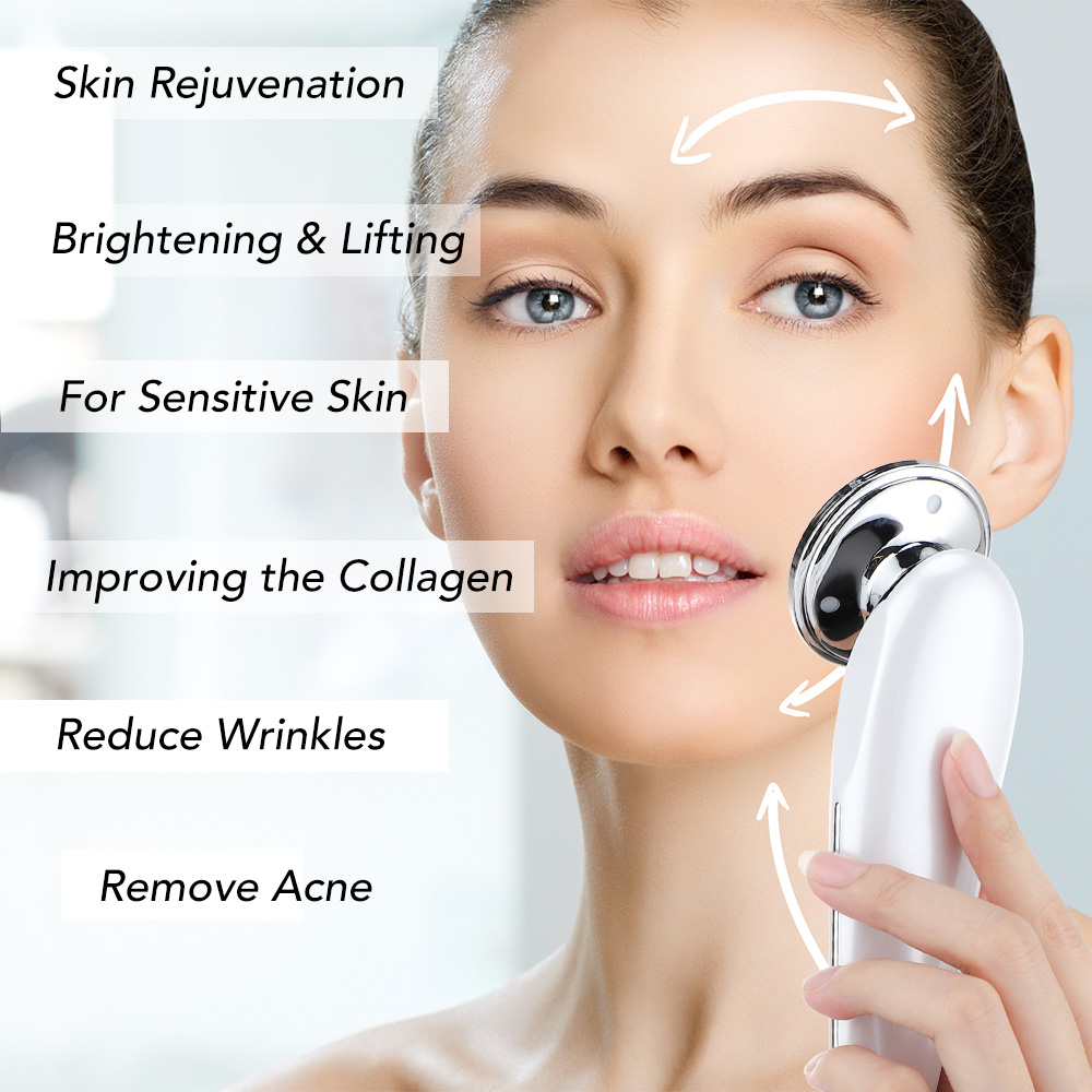 جهاز العناية بالوجه يعمل بموجا - مراجعة Galvanic Skin Sensor وسعره