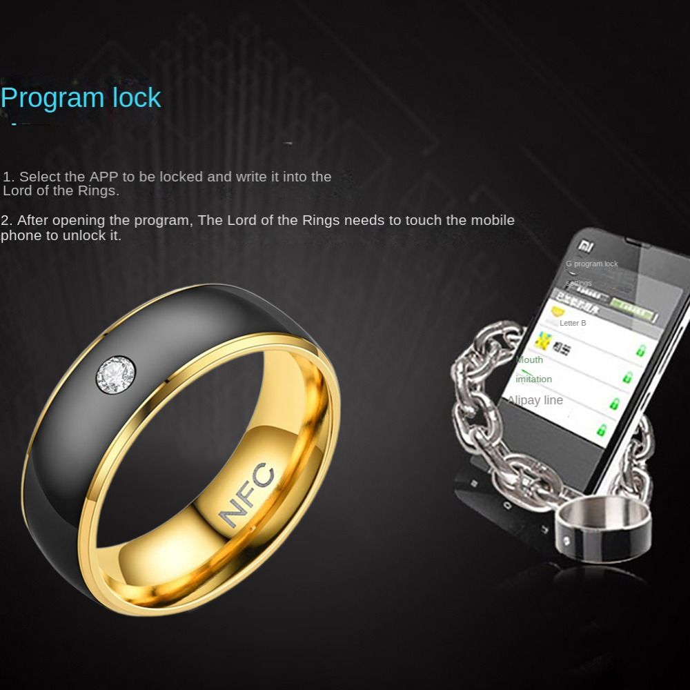 حلقة ذكية NFC يمكن ارتداؤها لل - مراجعة Smart Ring Nfc Pay وسعره