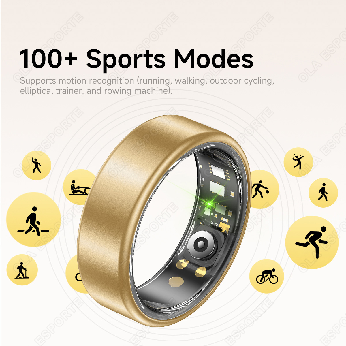 خاتم ذكي جديد R09 للرجال والنس - مراجعة Temperature Ring Skin وسعره