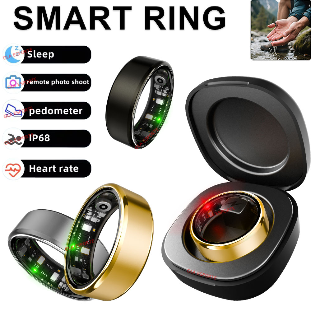 خاتم ذكي R09 للرجال والنساء مع - مراجعة Temperature Ring Skin وسعره