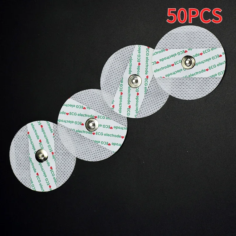 50 قطعة منصات القطب ECG غير ال - مراجعة Ecg Patch Monitor وسعره
