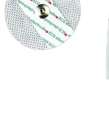 50 قطعة منصات القطب ECG غير ال - مراجعة Ecg Patch Monitor وسعره
