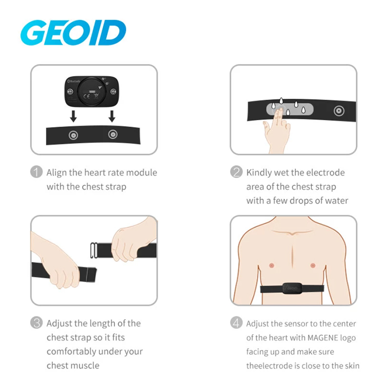 GEOID-HS500 رصد معدل ضربات الق - مراجعة Breath Rate Monitor وسعره
