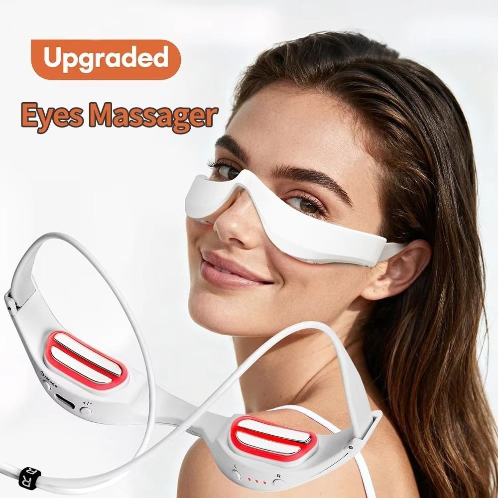جهاز تدليك العين ثلاثي الأبعاد - مراجعة Light Therapy Glasses وسعره