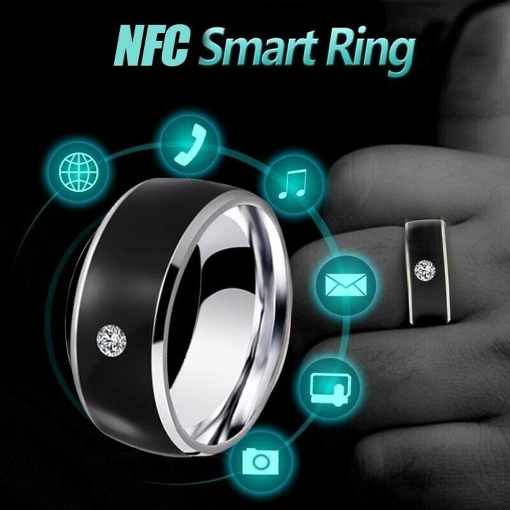 NFC الذكية البنصر ملابس ذكية ت - مراجعة Smart Ring Nfc Pay وسعره