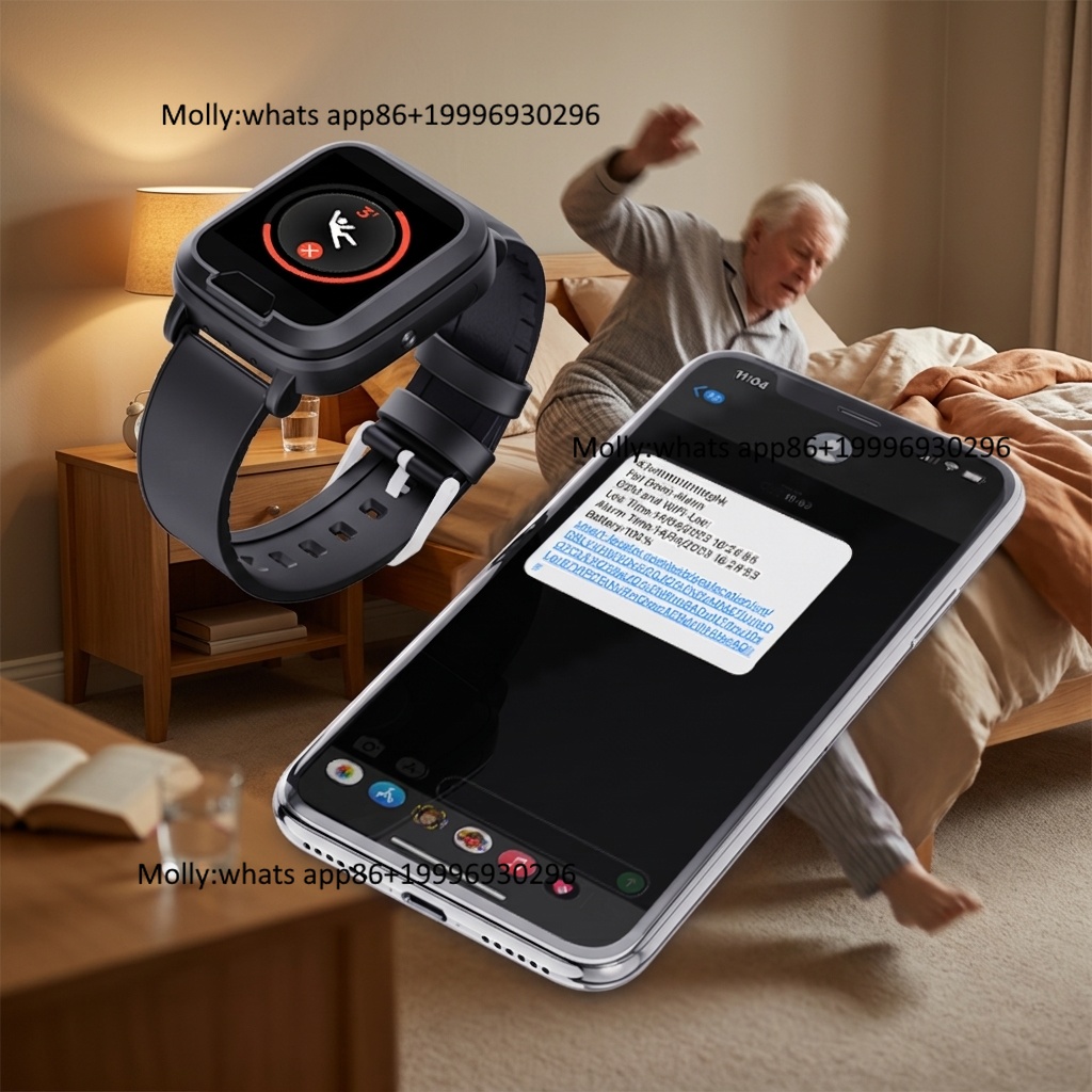 ساعة ذكية للمسنين بتقنية 4G مع - مراجعة Fall Detection Watch وسعره